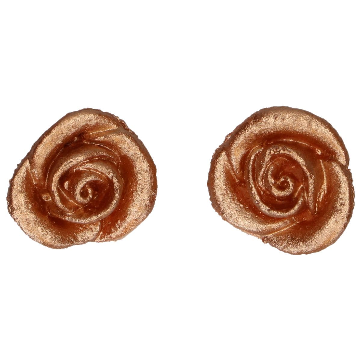 funcakes-rosen-bronzegold-d-corations-roses-6-pi-ces-dor image 2