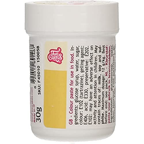 funcakes-food-colour-gel-jaune-colorant-alimentaire-30-g-concentr image 2