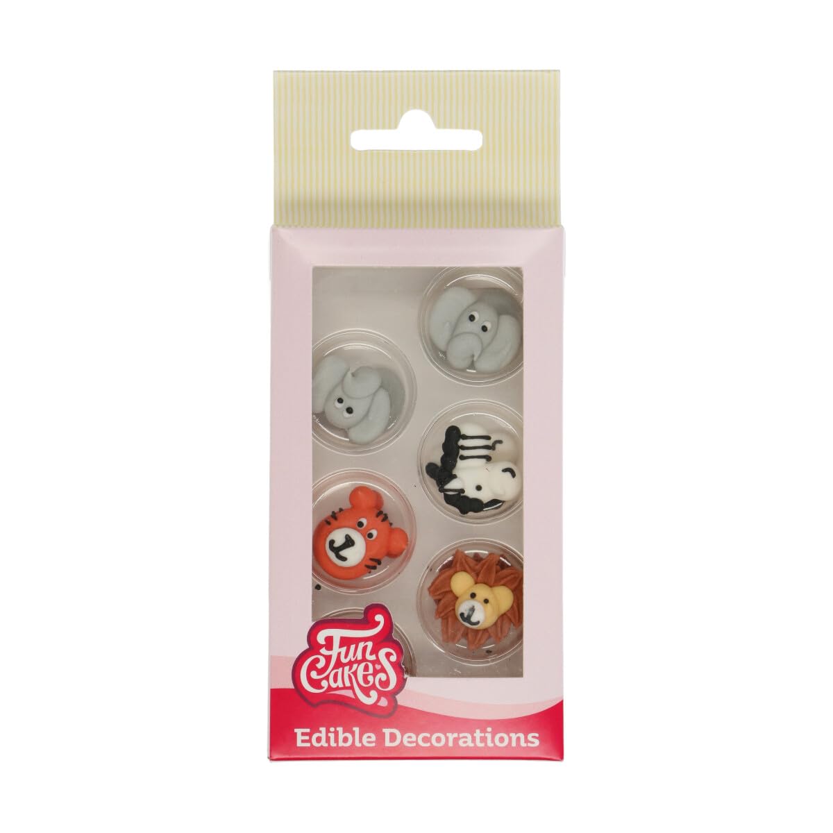 funcakes-safari-animals-figurines-sucre-12-pi-ces-sans-gluten image 1