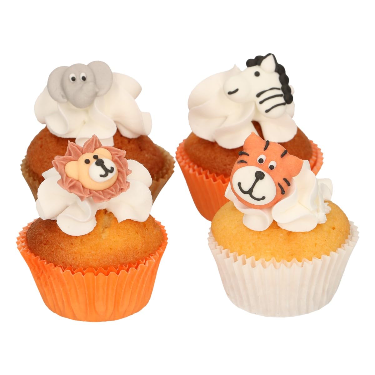 funcakes-safari-animals-figurines-sucre-12-pi-ces-sans-gluten image 3