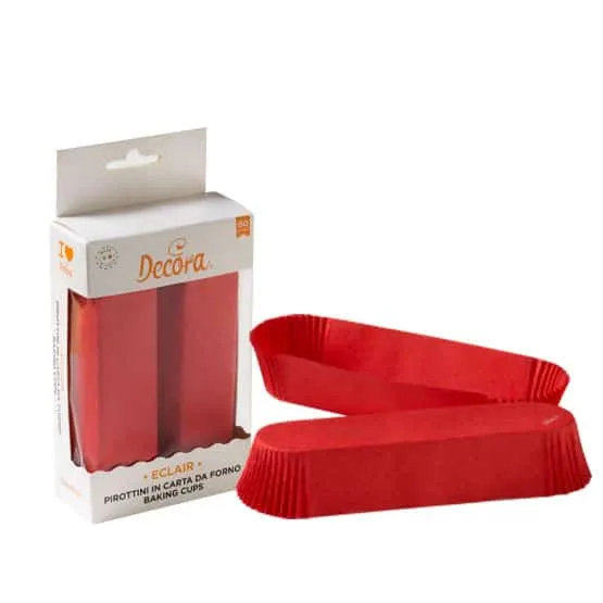 decora-bake-cook-caissettes-clair-rouges-135-mm-x60 image 1