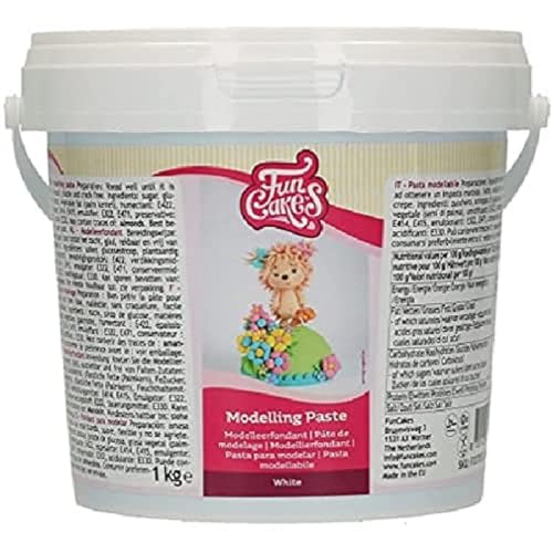 funcakes-p-te-modeler-blanche-1-kg-figurines image 3