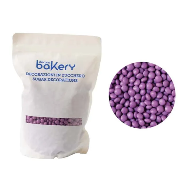 decora-bake-cook-line-mini-lentilles-chocolat-lait-violet-1-kg image 1