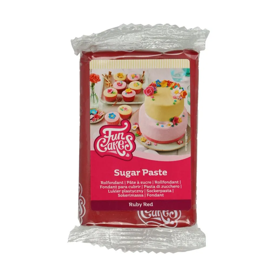 funcakes-covering-paste-p-te-sucre-ruby-red-250-g-vanille image 1