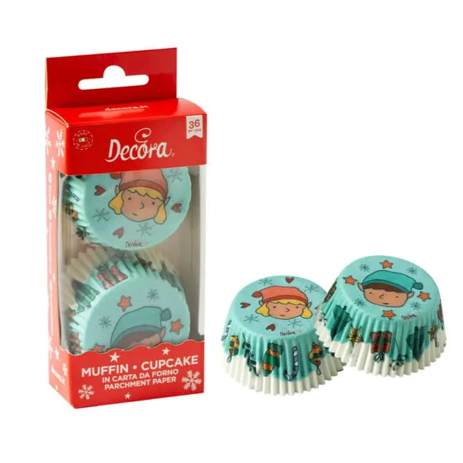 decora-bake-cook-caissettes-elfes-no-l-36-pi-ces-papier-cuisson image 1