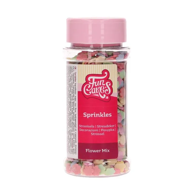 funcakes-flowers-mix-sprinkles-fleurs-en-sucre-60-g image 1