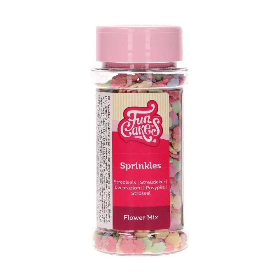 funcakes-flowers-mix-sprinkles-fleurs-en-sucre-60-g image 1