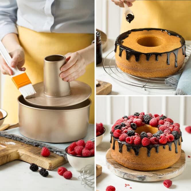 decora-rose-gold-line-moule-chiffon-cake-20-5-cm-antiadh-sif image 3