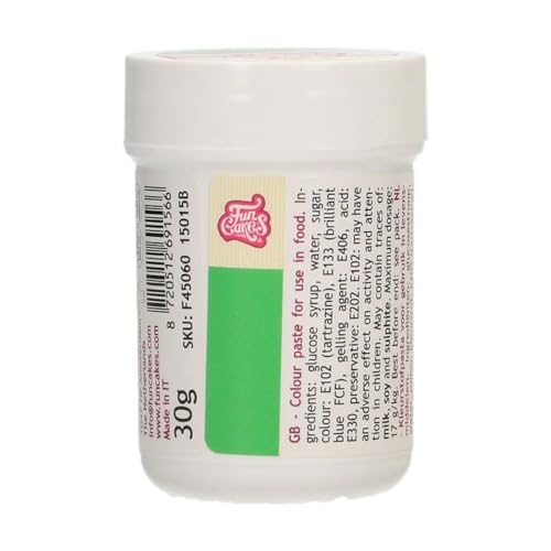 funcakes-food-colour-gel-colorant-p-te-vert-30-g image 3