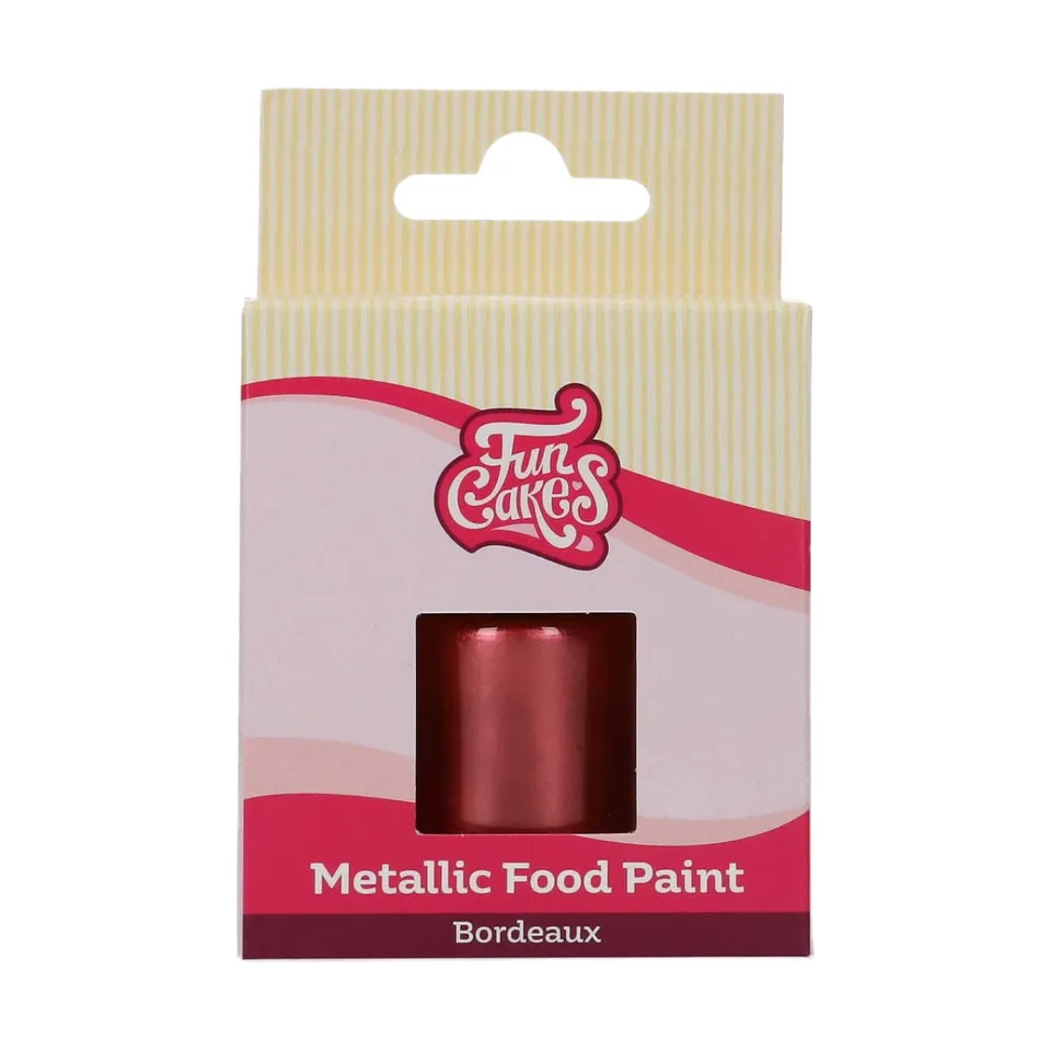 funcakes-metallic-food-paint-peinture-bordeaux-30-ml image 1
