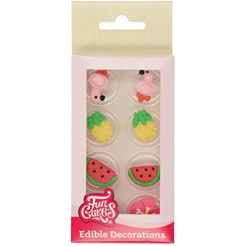 funcakes-tropical-d-cors-en-sucre-fruits-8-pi-ces image 1