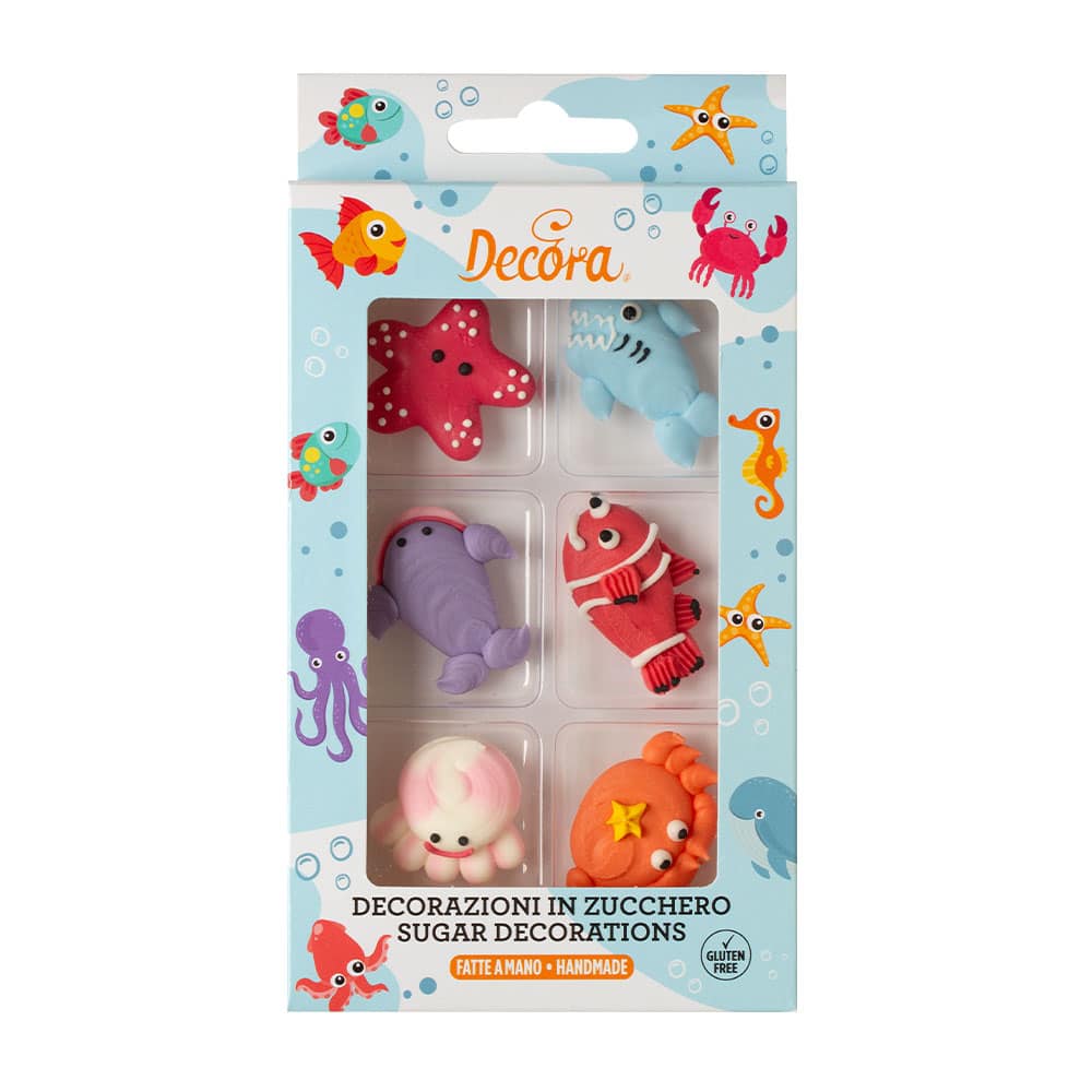 decora-bake-cook-animaux-marins-d-cor-sucre-4-cm-x6 image 3