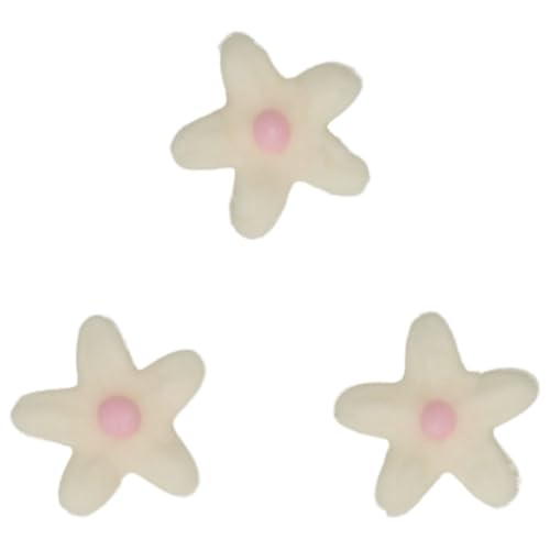 funcakes-marzipan-chrysanthemum-d-corations-en-sucre-blanc-rose-30-pcs image 6
