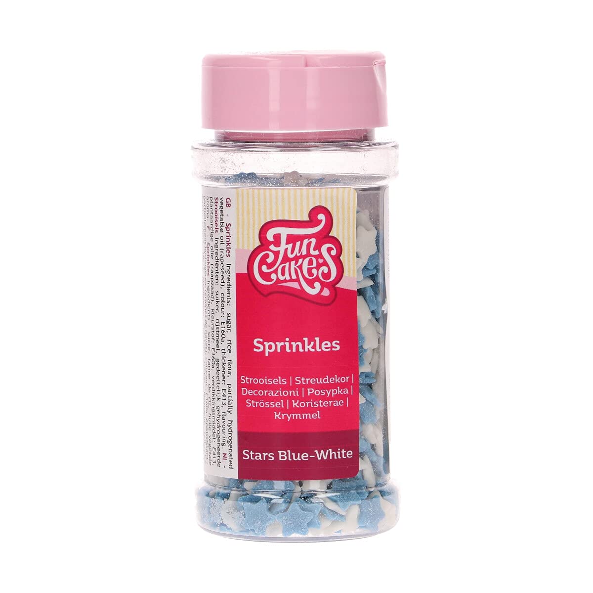 funcakes-sprinkles-stars-blue-white-toiles-sucre-55-g image 1