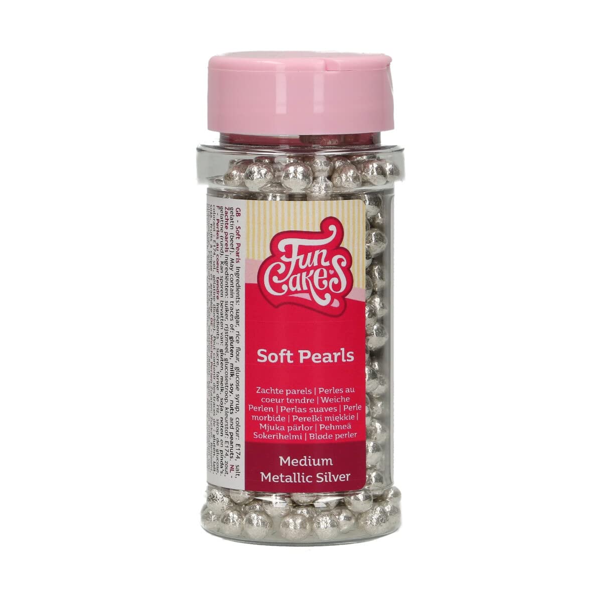 funcakes-3d-sprinkle-medley-perles-sucre-argent-2x55-g image 3