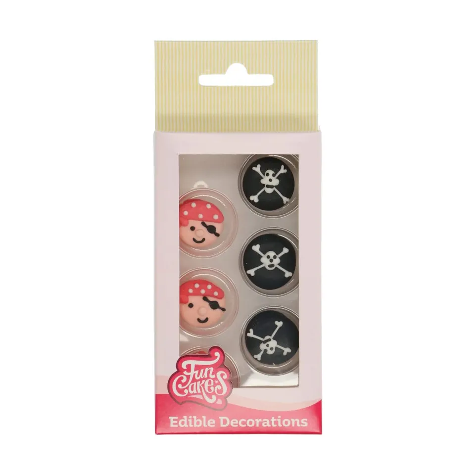 funcakes-pirates-figurines-sucre-12-pi-ces-sans-gluten image 1