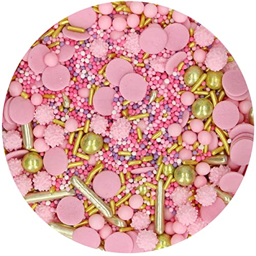 funcakes-3d-sprinkle-medley-glamour-pink-vermicelles-180-g image 4