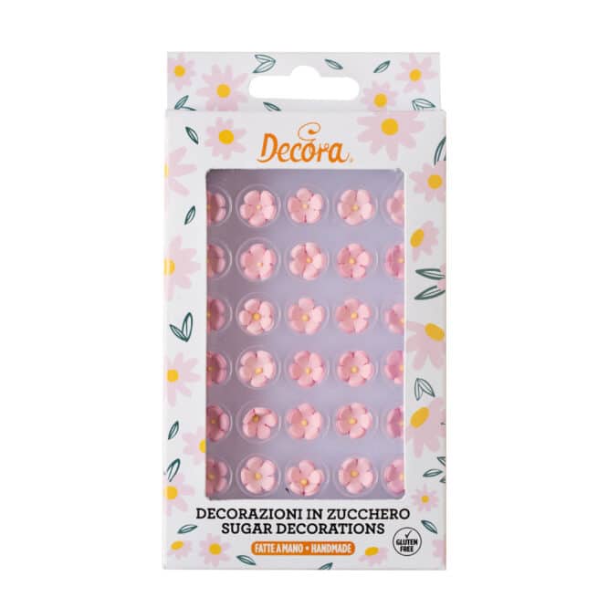 decora-bake-cook-line-fiorellini-fleurs-en-sucre-roses-30-pi-ces image 1