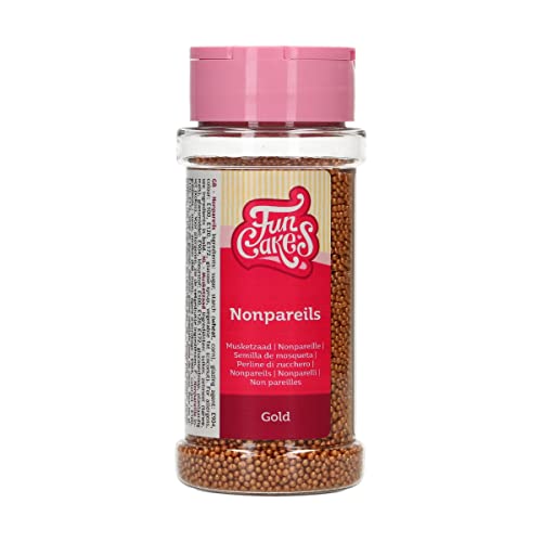 funcakes-3d-sprinkle-medley-nonpareils-gold-billes-80-g image 3