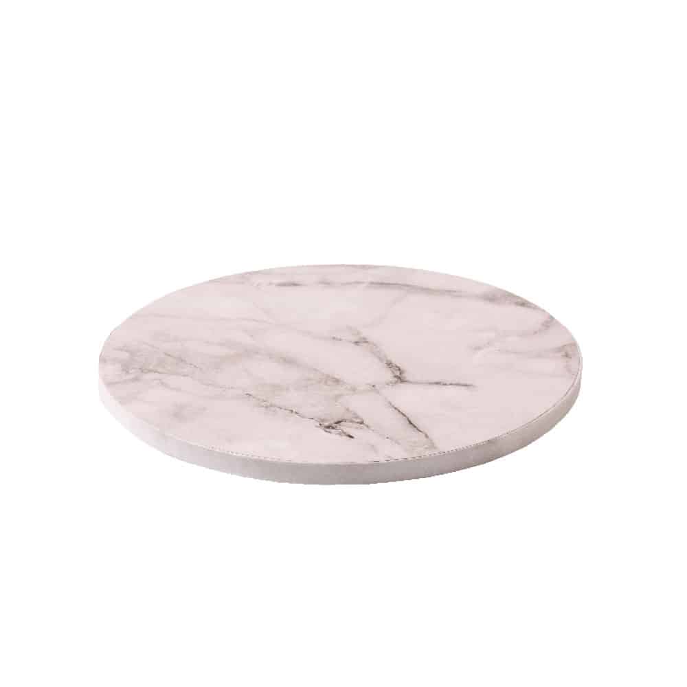 decora-bake-cook-support-g-teau-rond-marbre-blanc-rigide image 2