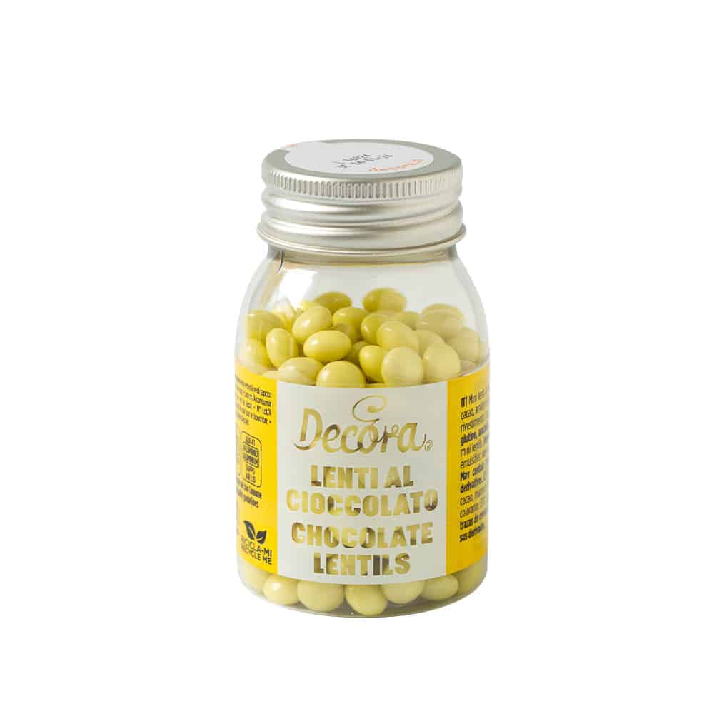 decora-bake-cook-mini-lenti-pastille-chocolat-lait-jaune-80g image 7