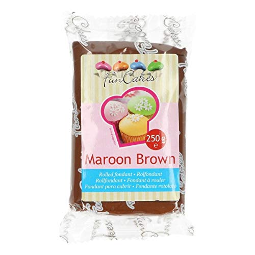 funcakes-covering-paste-p-te-sucre-marron-250-g-vanille image 2