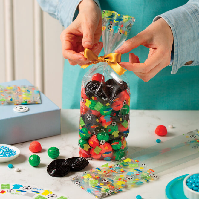 decora-bake-cook-goal-sachet-plastique-fond-rigide-x10 image 2