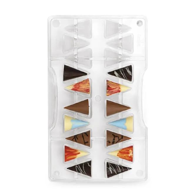 decora-bake-cook-moule-chocolat-petits-c-nes-20-empreintes image 1