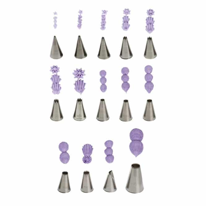decora-bake-cook-douille-toile-ouverte-inox image 1