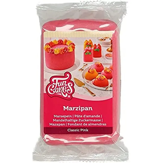 funcakes-marzipan-p-te-amande-rose-classic-250-g image 1