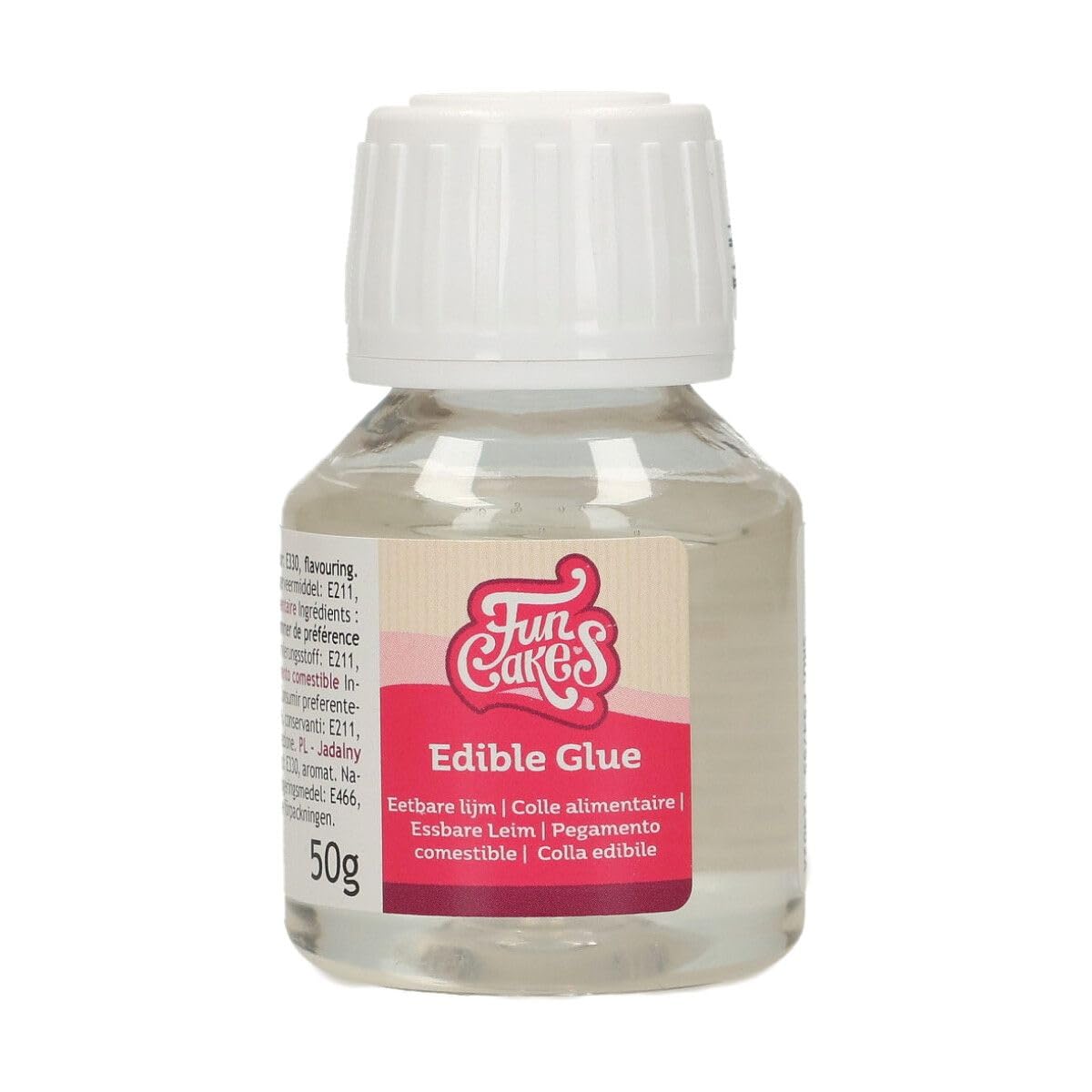 funcakes-colle-alimentaire-transparente-50g-cake-design image 1