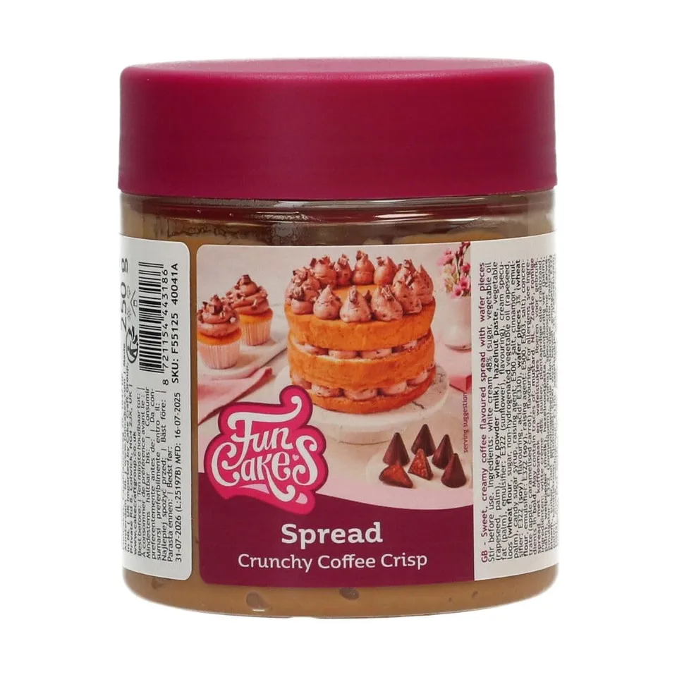 funcakes-spread-p-te-tartiner-crunchy-coffee-250-g image 1