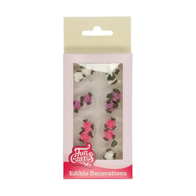 funcakes-roses-en-sucre-16-pi-ces-sans-gluten image 1