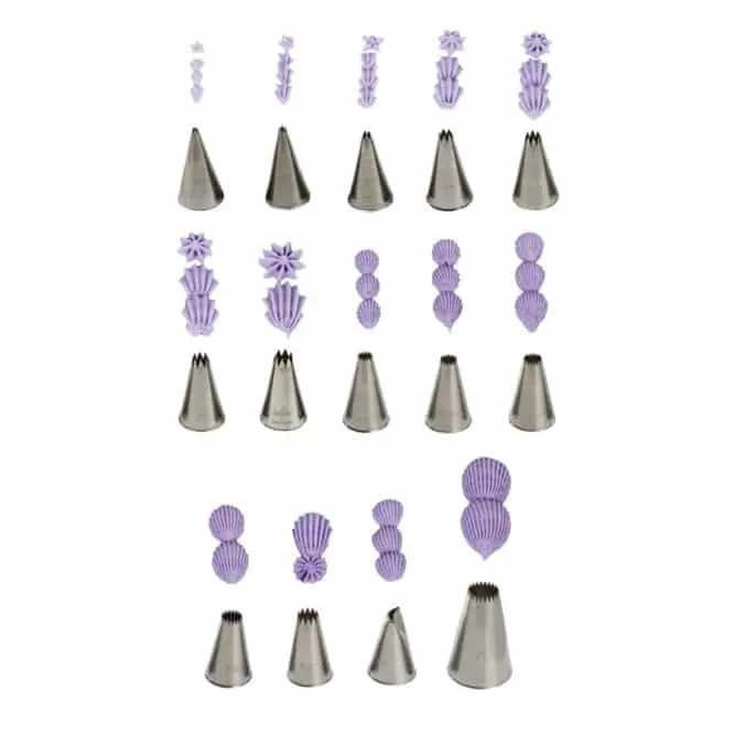 decora-bake-cook-douille-toile-ouverte-inox image 1