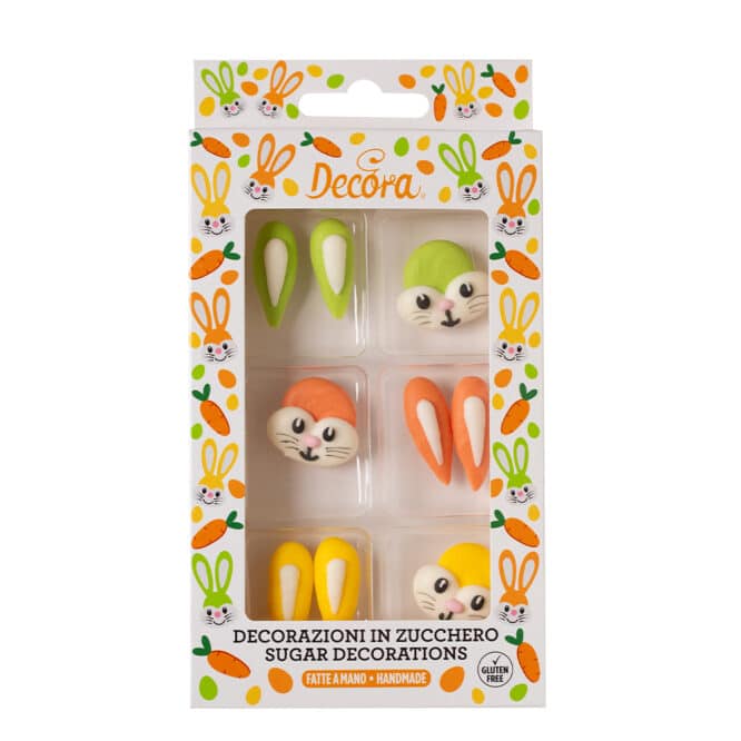 decora-bake-cook-lapins-d-cor-sucre-x3 image 1