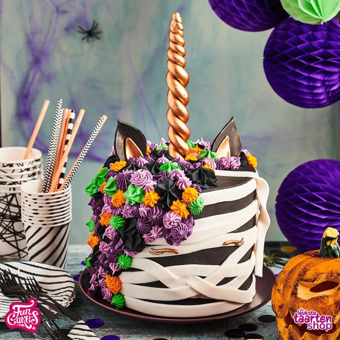 funcakes-ready-rolled-sugar-paste-disc-p-te-sucre-noir-raven-black-430-g image 3