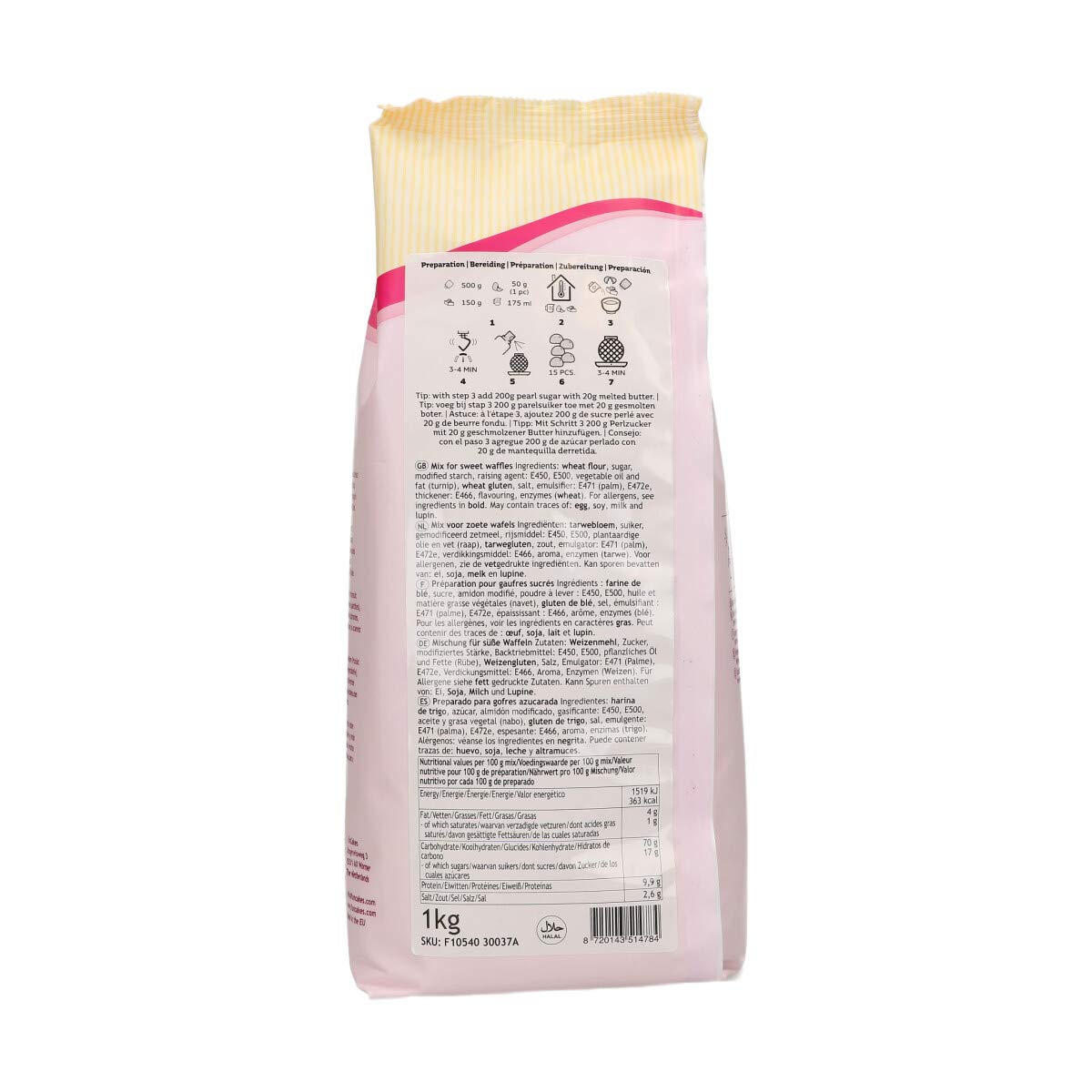 funcakes-mix-for-pr-paration-gaufres-li-geoises-1-kg image 3