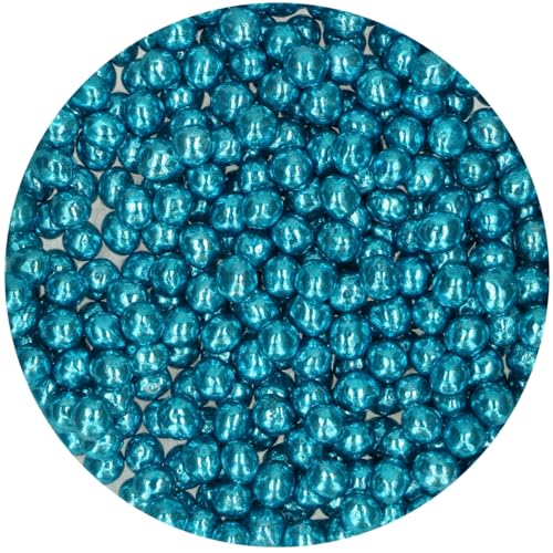 funcakes-choco-pearls-billes-chocolat-bleu-metallic-60-g image 4