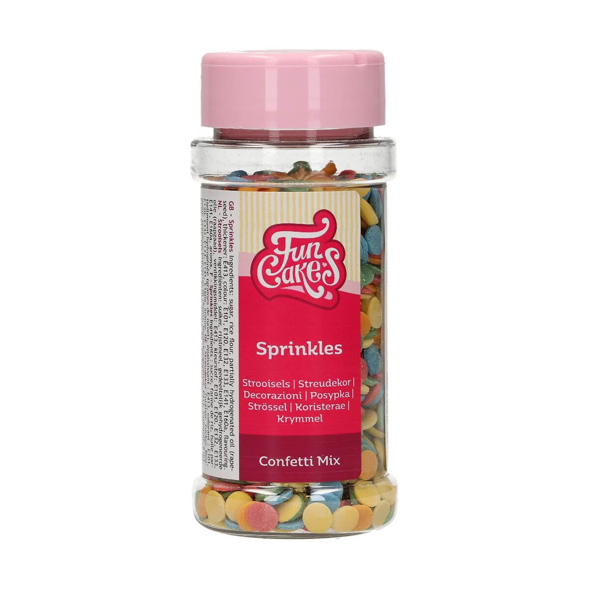 funcakes-confettis-sucre-6-mm-60-g-multicolore image 1