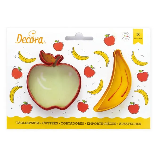 decora-bake-cook-line-emporte-pi-ces-banane-pomme-lot-de-2 image 1