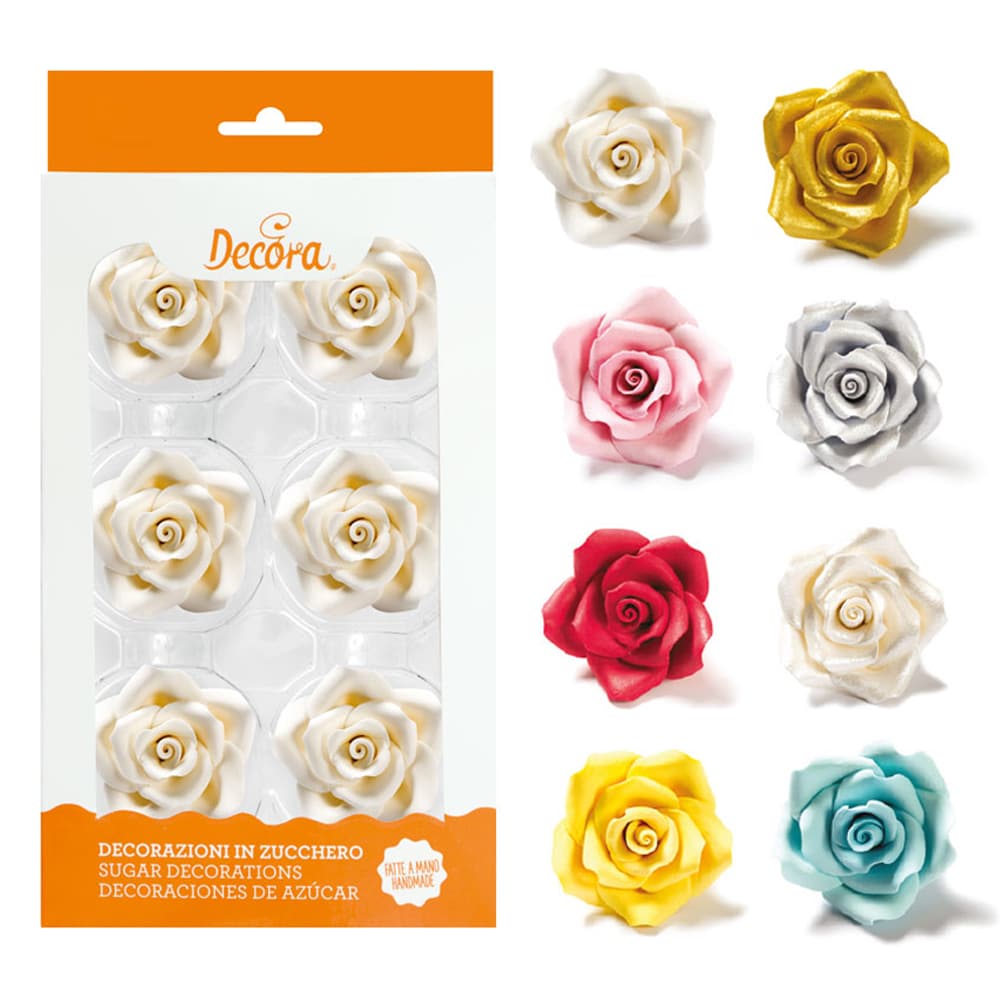 decora-bake-cook-line-6-roses-sucre-grandes-5-cm image 5