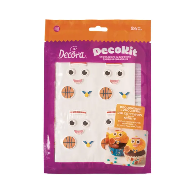 decora-bake-cook-decokit-2d-sucre-joueurs-basket-24-pi-ces image 1