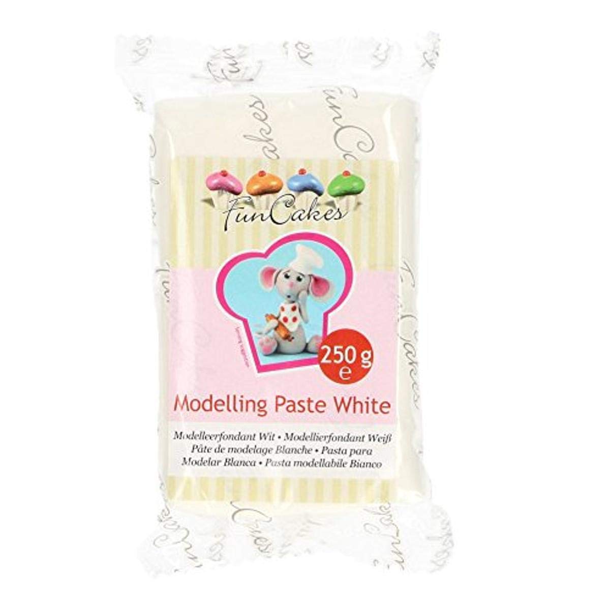 funcakes-covering-paste-p-te-modeler-blanche-250-g image 1