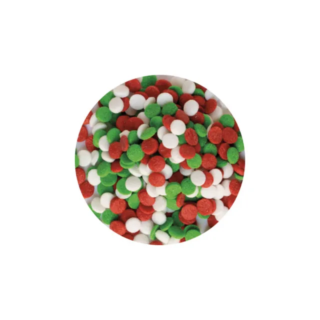 decora-bake-cook-sprinkles-mix-no-l-rouge-vert-70-g-sucre image 1