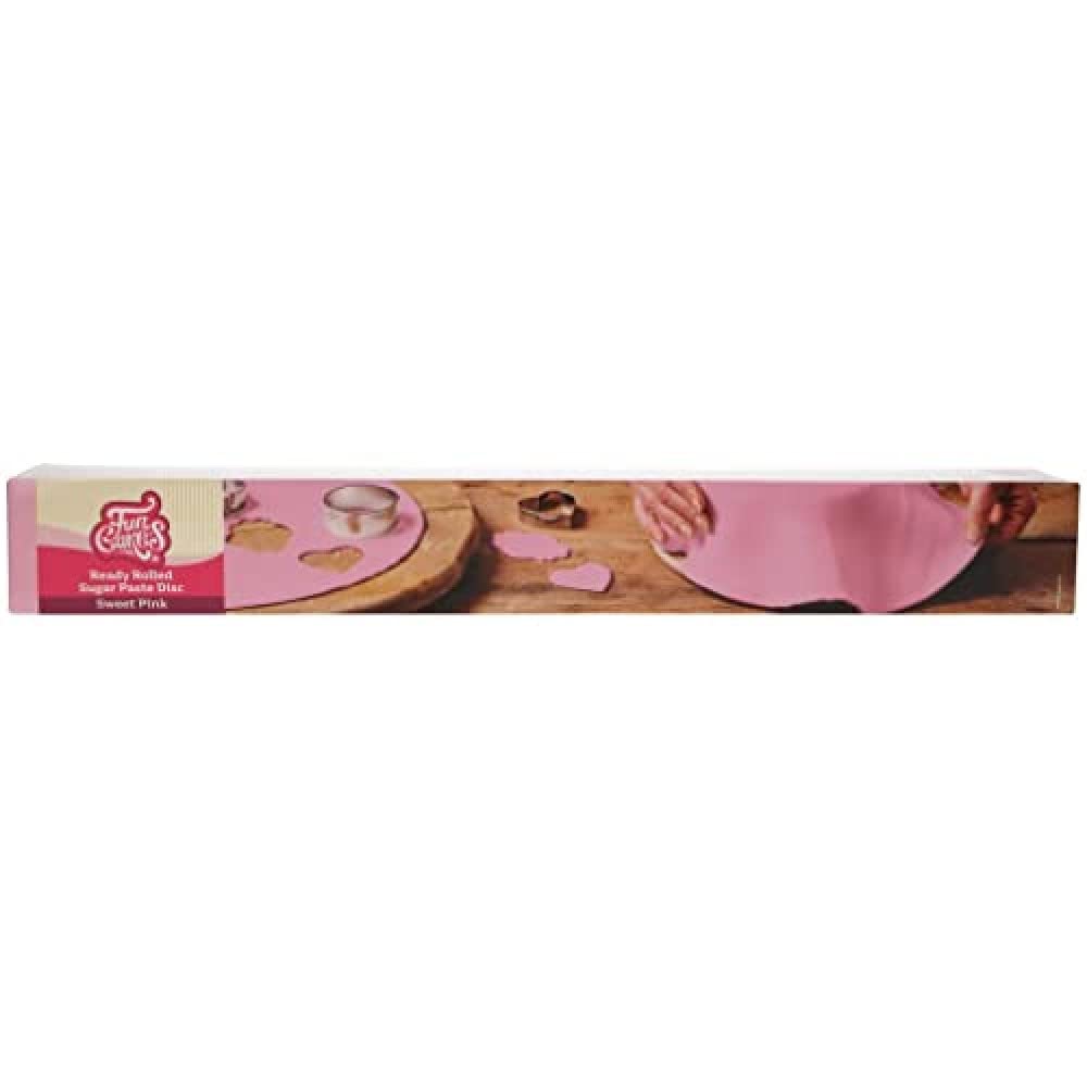 funcakes-ready-rolled-p-te-sucre-sweet-pink-430-g-vanille image 1