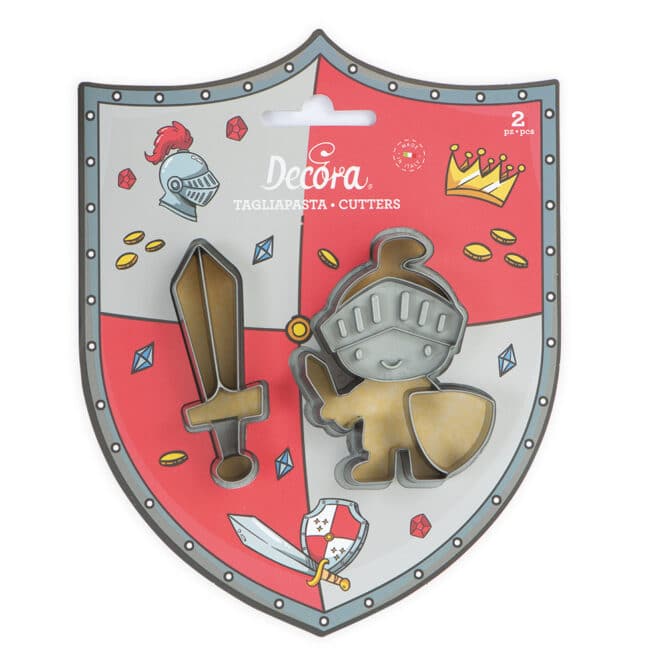 decora-bake-cook-emporte-pi-ces-chevaliers-plastique-x2 image 1