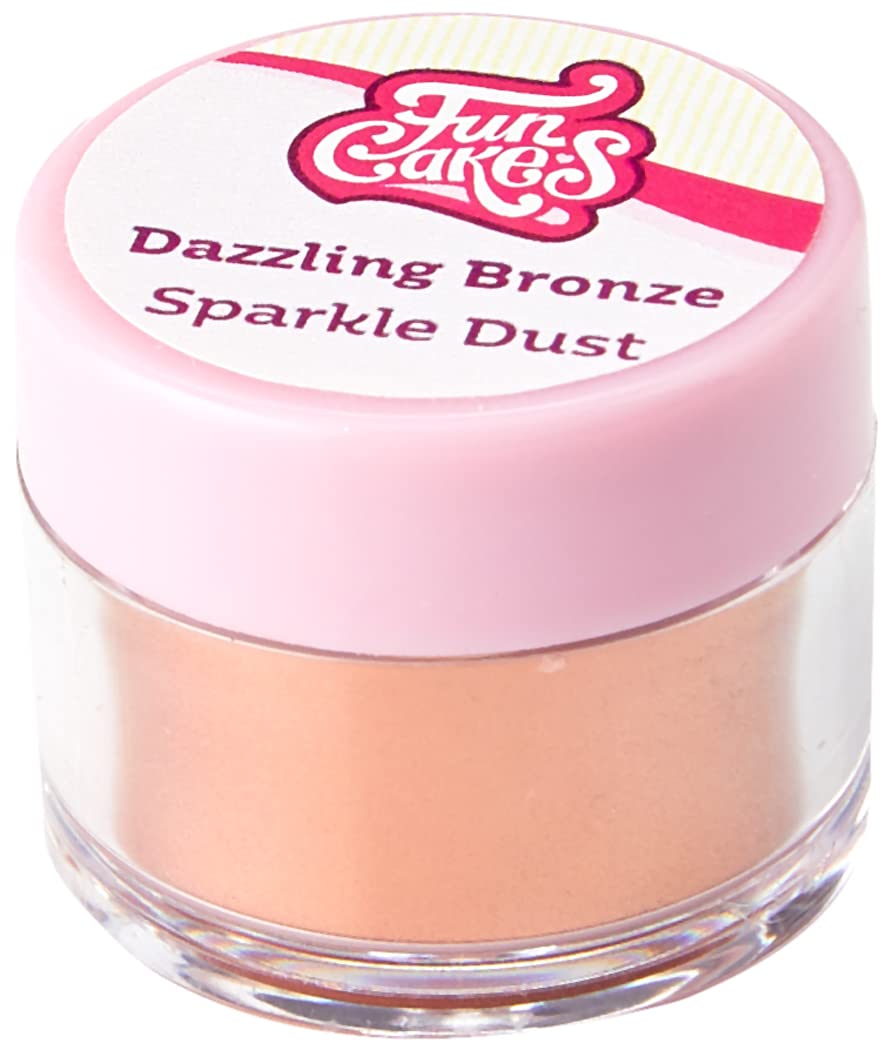 funcakes-food-colour-gel-poudre-bronze-dazzling-80-g image 2