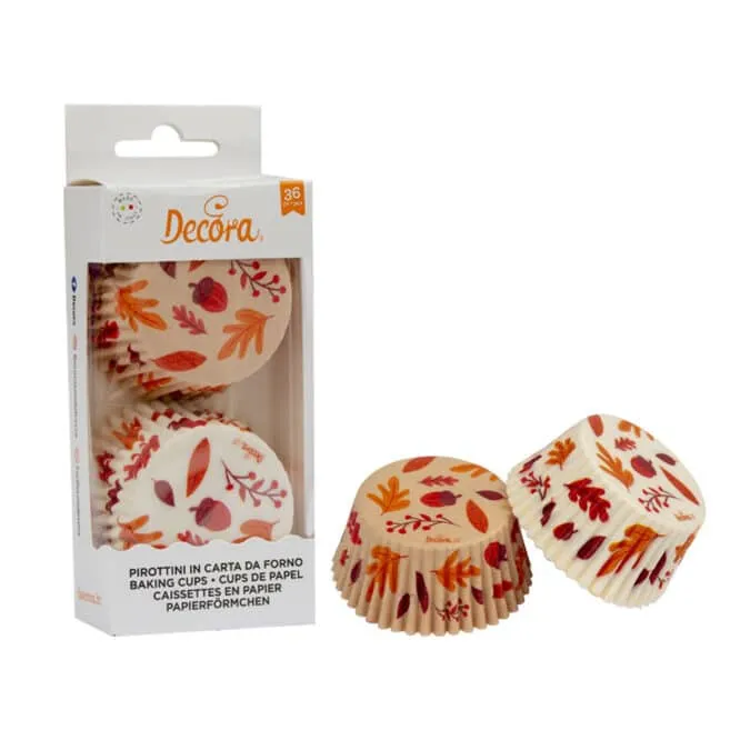 decora-bake-cook-caissettes-muffin-automne-50-mm-36-pi-ces image 1