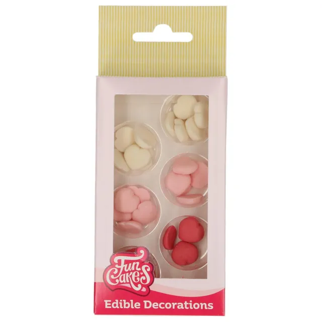 funcakes-hearts-d-corations-p-te-sucre-c-urs-30-pi-ces image 1