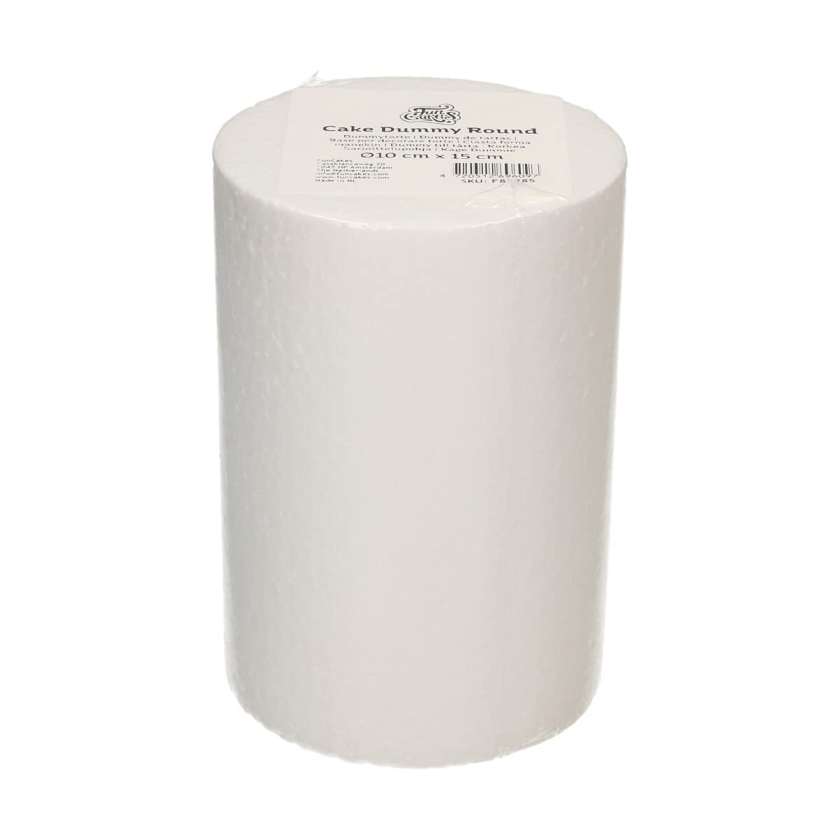 funcakes-cake-dummy-rond-polystyr-ne-10-cm-h-15-cm image 2